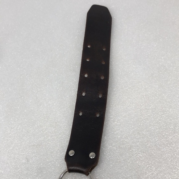 HIPWear Belt Brown Perferated Segmented Italian Leather Size Medium - Picture 11 of 17